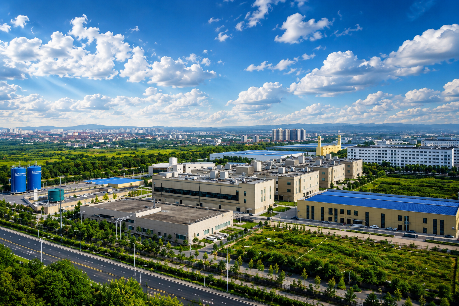 Qiangtai BioTech manufacturing campus